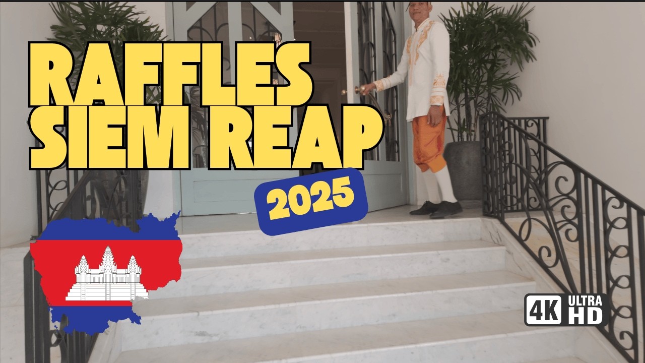 Step Inside Siem Reap’s Iconic Grand Angkor Hotel 🏨✨