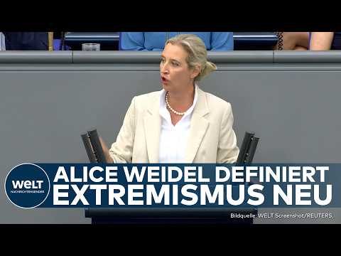 Video Thumbnail: ALICE WEIDEL: "Ein Extremist ist ...!" AfD Chefin kreiert Neuinterpretation von Extremismus