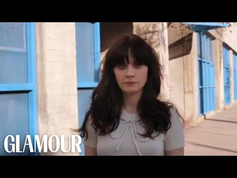 Zooey Deschanel Gives Us The Scoop On Her Quirky Wardrobe on the New Girl - Glamour Celebs