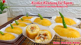 Download lagu Suitable for frozen food | Chicken-filled potato crocquettes are perfect for a sales idea or snac... mp3 Download lagu Suitable for frozen food | Chicken-filled potato crocquettes are perfect for a sales idea or snac... mp3