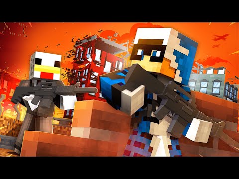 BATTAGLIA CON LE ARMI SU MINECRAFT - ITA