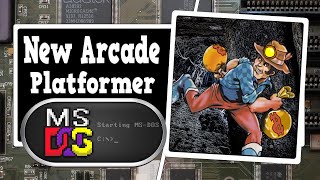 Gold Mine Run! -New arcade platformer for Dos