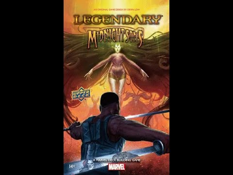 Dad vs Daughter - Legendary: A Marvel Deck Building Game - Midnight Sons