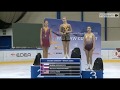 2017 Warsaw Cup Ladies Victory Ceremony