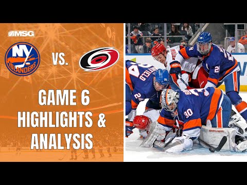 Hurricanes Take Game 6 In Overtime and The Series Against The Islanders | New York Islanders