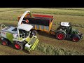 Claas & Fendt grass silage