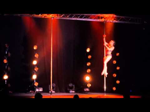 French Pole Dance Championship 2014 : The Winner ! Prana SPARK OVIDE ETIENNE