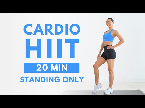 20 Min Standing HIIT Cardio Workout | Burn Fat Fast & Lose Weight