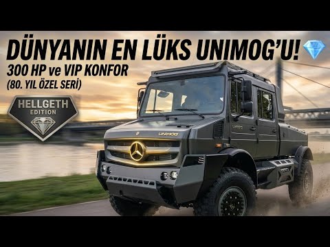 THE WORLD'S MOST LUXURIOUS UNIMOG! 💎 300 HP and VIP Comfort (80th Anniversary Special)