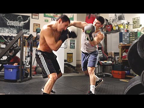 SPARRING SESH WITH THE BRO..