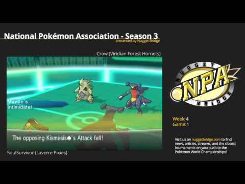 NPA 3 Week 4 - SoulSurvivor (Laverre Pixies) vs Crow (Viridian Forest Hornets) Game 1
