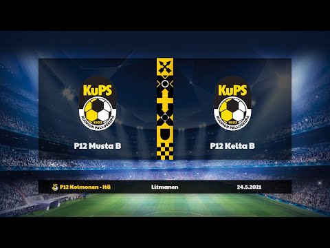 [KuPS P12 Musta B] vs [KuPS P12 Keltainen B]