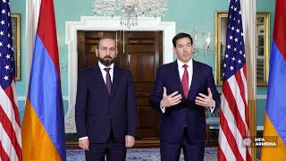 Meeting of the Foreign Minister of Armenia with the U.S. Secretary of State 13.01.2025