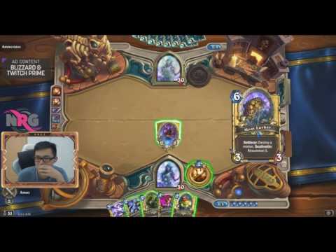 Hearthstone: Amaz vs Amnesiasc! NEW MEMBER FOR AMAZ TEAM