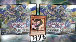 THE LUCK!? YuGiOh MAXIMUM CRISIS 1st Edition BOOSTER BOX OPENING x2! BEST 48 Maximum Crisis Packs?!