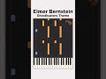Ghostbusters Theme (Elmer Bernstein) - Piano Tutorial
