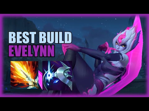 HOW TO PLAY EVELYNN JUNGLE FOR BEGINNERS + BEST BUILD/RUNES SEASON 8 - League of legends Wildrift