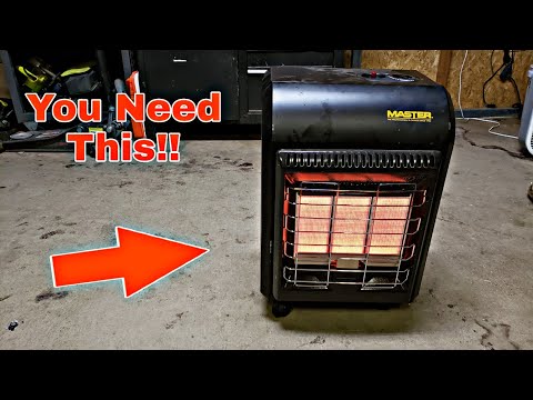 You Need This In Your Shop Or Barn - Master Portable Propane Heater