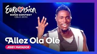 Jessy Matador - Allez Ola Olé (LIVE) | France 🇫🇷 | Grand Final | Eurovision 2010 | Remastered 📼