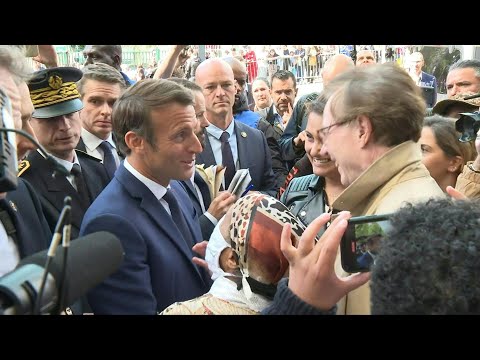 Macron arrives in Clichy-sous-Bois to inaugurate a "solidarity dojo" | AFP