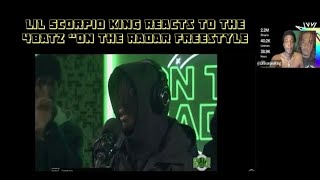 Lil Scorpio King Reacts To The 4BATZ “On The Radar Freestyle