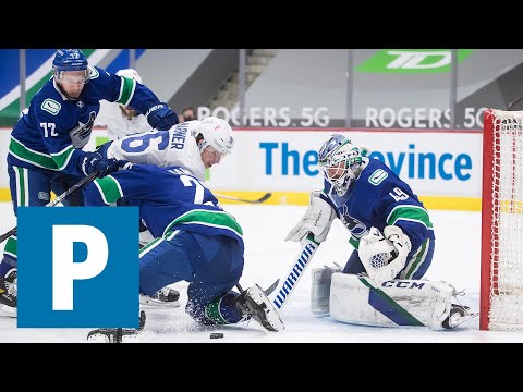 Tanner Pearson and Braden Holtby on Canucks 6 3 win over Toronto Maple Leafs The Province