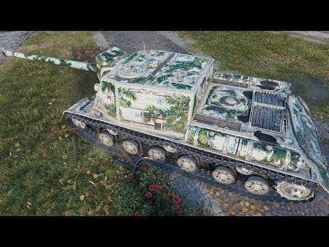 WoT ISU-130 a Soviet tier 8 premium tank destroyer.
