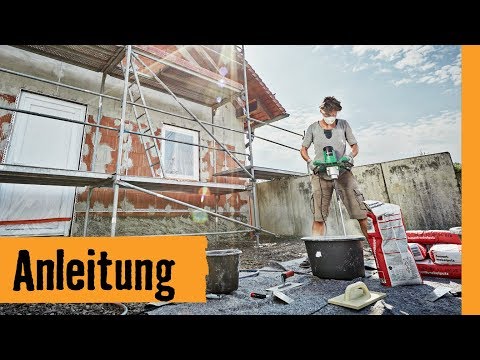 Fassade verputzen | HORNBACH Meisterschmiede