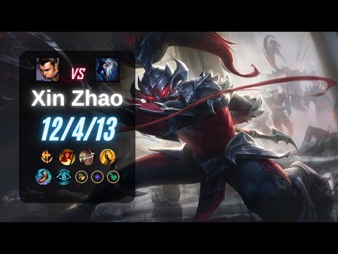 XIN ZHAO JUNGLE vs KINDRED - EUW LoL Challenger Patch 14.2