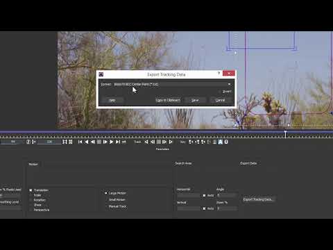 BCC Fundamentals: 012 – Applying Mocha tracking data to a single point