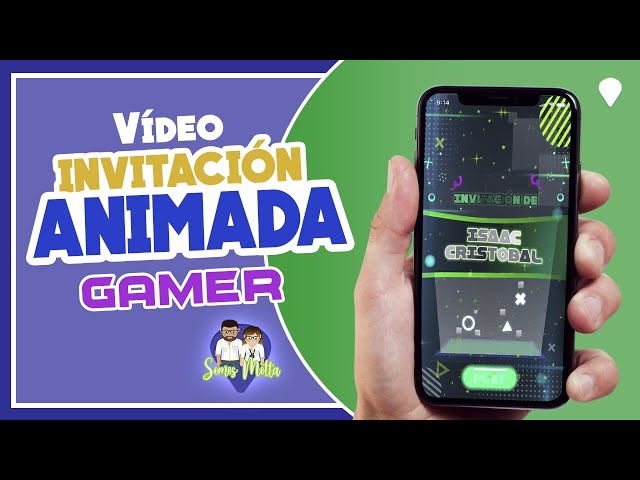 Vídeo relacionado con FIMWOLZ 12x Tarjetas de Invitación Gaming para Fiestas de Videojuegos - Cumpleaños Infantil Niños y Niñas - Controlador de Juego Invitaciones para Noche de Juegos