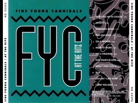 Fine Young Cannibals Live @ The Ritz, NYC, 1986-05-31