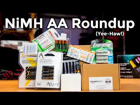 NiMH Battery Roundup - Eneloop, EBL, Sunlabz, Amazon, and Other AA Cells Tested