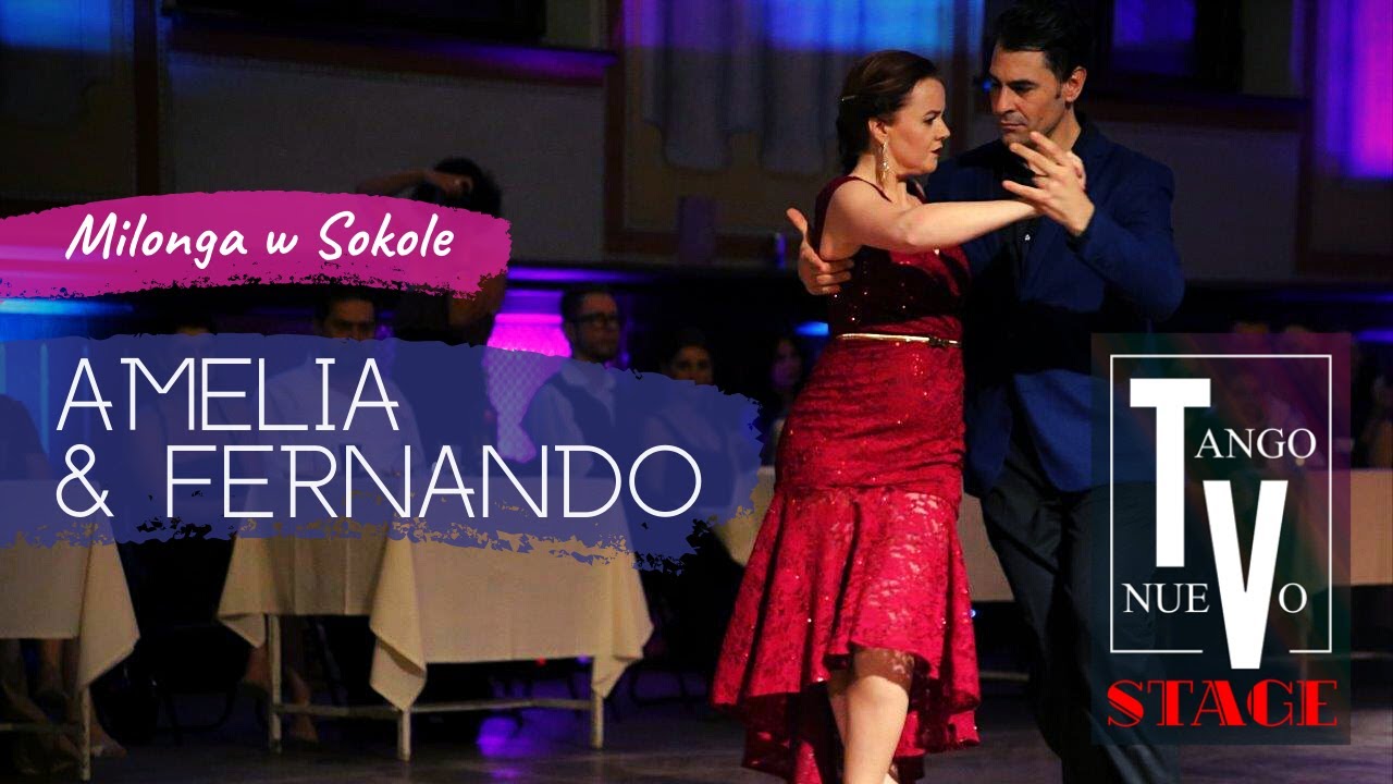 Fernando De Lutiis & Amelia Huszcza, milonga in Sokół ("Falcon" Polish Gymnastic Society)