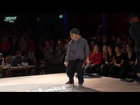Juste Debout Nordic 2018 - Popping Quarter Final KrizTP & MATO  VS Vanilla & Stew
