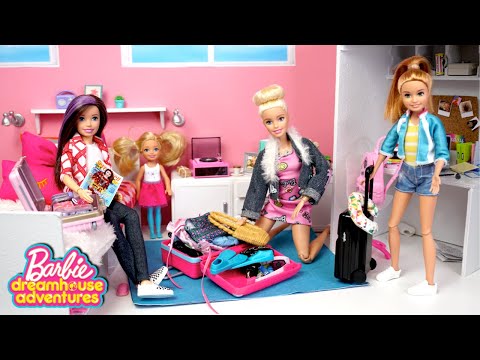 Barbie Family Pack & Go on a Family Vacation