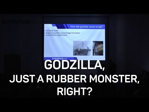 Godzilla, just a rubber monster, right?