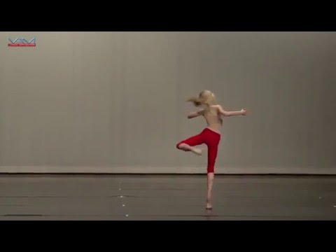 Milda Luckute - Hope Award / TOP 12. "On the Edge"  YAGP San Diego 2016. Ballet Institute SD