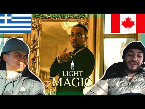 CANADIANS REACT TO GREEK TRAP - Light - Magic - Official Music Video
