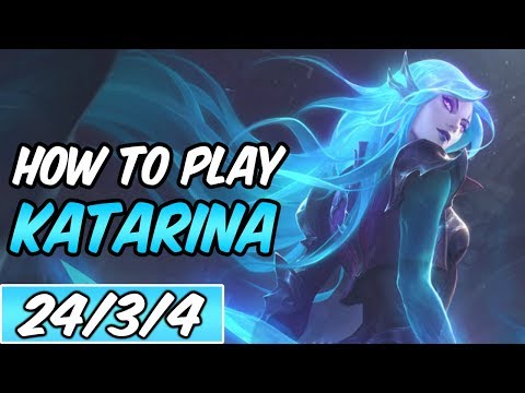 KATARINA MID | Build & Runes | Diamond Death Sworn Katarina | League of Legends | S9