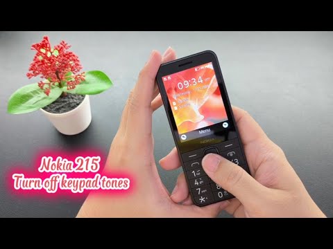Nokia 215 Turn off keypad tones