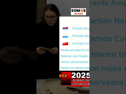 Elecciones Uruguay: Jhon Cáceres, Alcalde en Piedras Coloradas