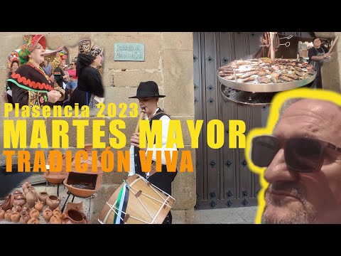 MARTES MAYOR PLASENCIA 2023: Recorrido COMPLETO por la Fiesta Tradicional 🏰 | 3 Minutos de Magia