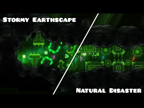 Stormy Earthscape vs Natural Disaster //  The Differences