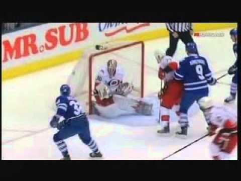 Hurricanes - Maple Leafs Highlights (2/3/11)
