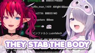 Chat Tried to Stop Biboo from Sharing This Animal Fact with IRyS