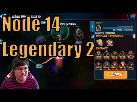 Dark Dimension 4 Legendary 2 (Node 14) - Marvel Strike Force