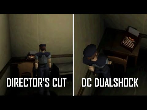 Resident Evil (PS1) - Director's Cut VS Dualshock Version