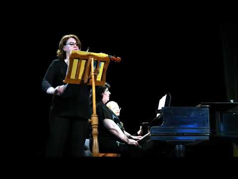 CARMEN PETRA-BASACOPOL-„Jocul norilor” - OANA VIȘENESCU (vioară) DIANA SPÂNU (pian)