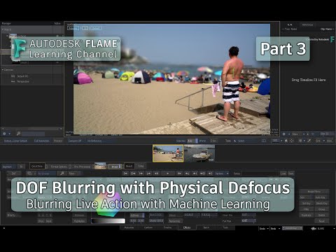 Depth of Field Blurring with Physical Defocus - Part 3 - Flame 2021